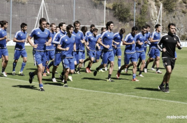 Cuatro sesiones más antes de recibir al Valencia