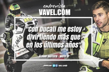 Entrevista. Álvaro Bautista: &quot;Con Ducati me estoy divirtiendo más que en los últimos años&quot;