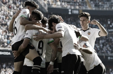 El Valencia sufre para llegar a posiciones europeas