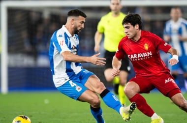 Francho Serrano rescata un punto de oro en Riazor