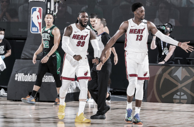 La defensa de los Heat se lleva la primera victoria de las Finales