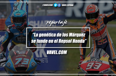 La genética de los Márquez se funde en el Repsol Honda