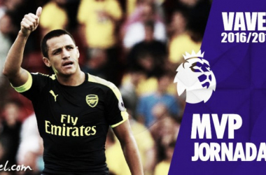 Alexis Sánchez, MVP de la jornada 3 de Premier League