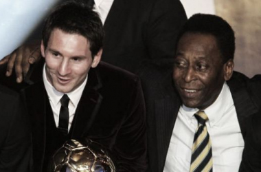 Pelé: &#039;&#039;Leo Messi es el mejor de los últimos diez años&#039;&#039;