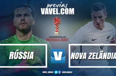 Rússia e Nova Zelândia fazem o jogo de abertura da Copa das Confederações