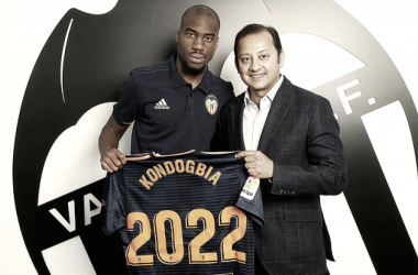 El Valencia ficha a Kondogbia y será valencianista hasta 2022