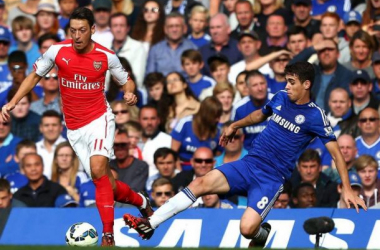 Resultado Chelsea - Arsenal 2015 (2-0)