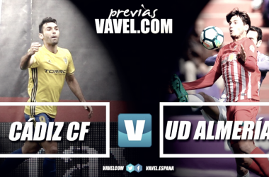 Previa Cádiz CF - UD Almería: con la ilusión de sacar algo positivo del Carranza