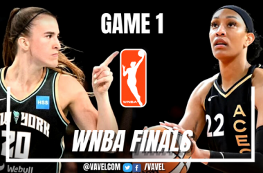 Aces win Game 1 of the WNBA Finals