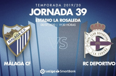 Previa Málaga CF - Deportivo: empieza la cuenta atrás