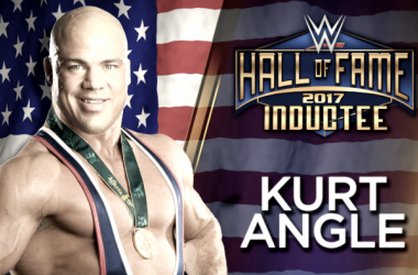 Kurt Angle es el primer inducido al Salón de la Fama de WWE en 2017