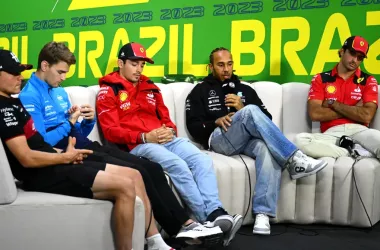 Rueda de prensa previa al Gran Premio de Brasil