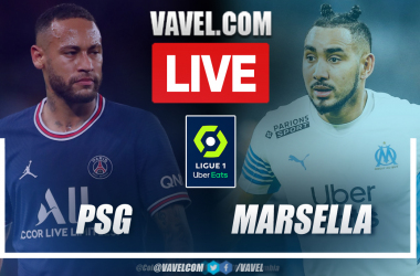 Goals and Highlights: PSG 2-1 Marseille in Ligue 1 2021-2022