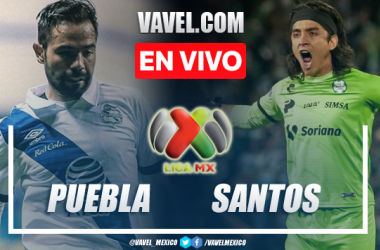 Resumen y goles del Puebla 2-2 Santos Laguna en Liga MX