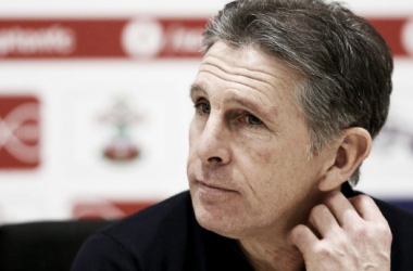 Claude Puel: “Será un partido difícil porque estamos en la misma situación que el Leicester”