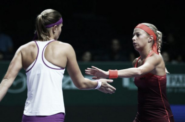 Hlavackova y Hradecka serán las rivales de Garbiñe y Carla en semifinales