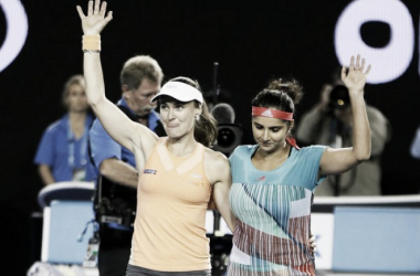 Hingis y Mirza siguen haciendo historia