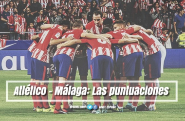 Atlético de Madrid - Málaga CF: puntuaciones del Atlético, jornada 4 de la Liga Santander