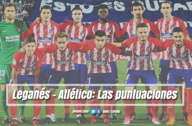 Leganés - Atlético de Madrid: puntuaciones Atleti, 7ª jornada Liga