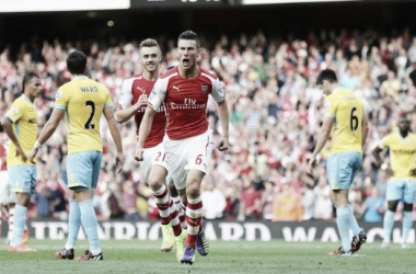 Who are Laurent Koscielny&#039;s rivals for the best centre-back in the Premier League?