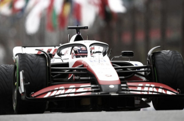 Magunssen con el Haas en la recta principal | Foto: Fórmula 1