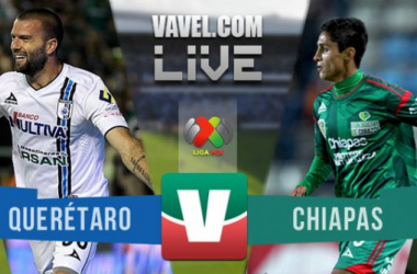 Resultado Querétaro - Chiapas en Liga MX 2015 (1-0)