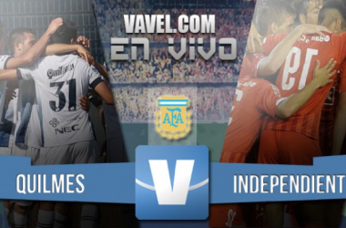 Resultado de Quilmes e Independiente por el Torneo de Transición 2016 (0-3)