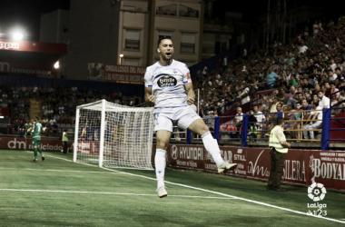 Quique, la amenaza goleadora del Dépor