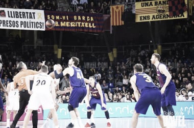 Resumen FC Barcelona Lassa vs Real Madrid &nbsp;tercer partido Play-Off ACB