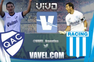 Resultdo Quilmes - Racing Club 2014 (0-1)