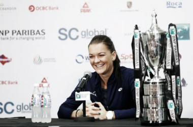 Agnieszka Radwanska: &quot;Creo que es el día más importante de mi vida&quot;