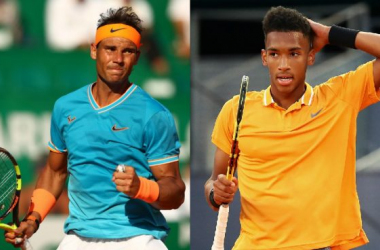  Summary and highlights of Rafa Nadal 1-2 Auger Aliassime in Hurlingham Exhibition
