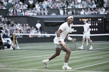 Rafael Nadal. Foto: @Wimbledon.&nbsp;