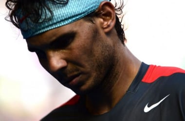 Rafa Nadal: &quot;Si sigo así me voy a destrozar la mano&quot;