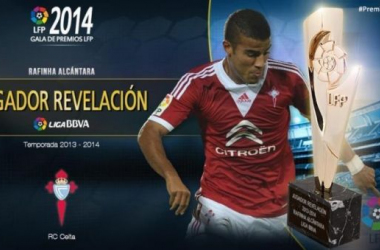 Rafinha, elegido &quot;jugador revelación&quot; de la temporada 2013/2014