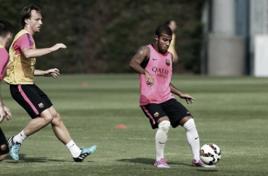 Rafinha se reincorpora a los entrenamientos culés