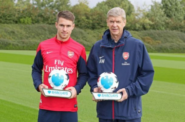 Arsenal pair win monthly awards