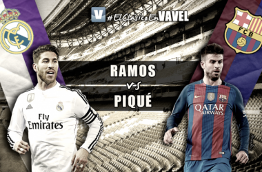 Ramos vs Piqué: los goles contra las ganas