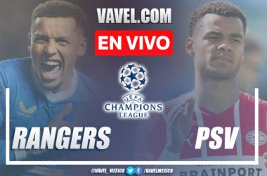 Rangers vs PSV EN VIVO hoy en Ronda Clasificatoria UEFA Champions League (0-0)
