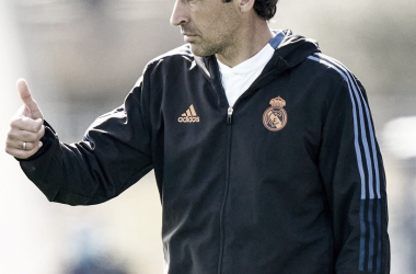 Raúl dirigiendo al Real Madrid Castilla. | Foto: Real Madrid.