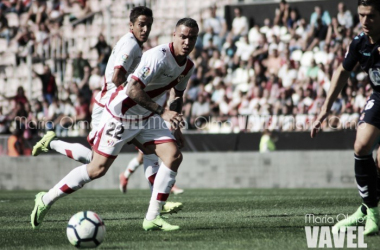 Raúl de Tomás, MVP del Rayo Vallecano ante el Albacete