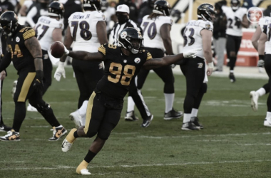 Steelers sofrem contra desfalcados Ravens, mas garantem vitória