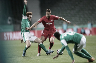Nos acréscimos da prorrogação, Leipzig elimina Werder Bremen e vai à final da Copa da Alemanha