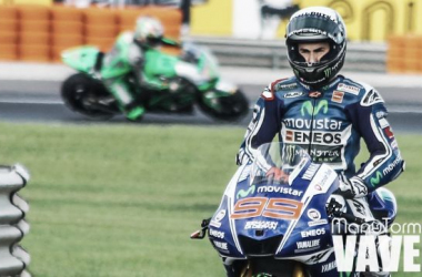 Sin tregua de Jorge Lorenzo en Cheste