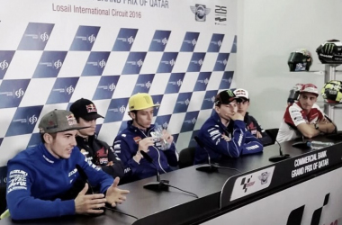 Rueda de prensa del GP de Qatar de MotoGP 2016