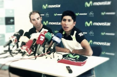 Alejandro Valverde: &quot;Es una crono muy exigente&quot;