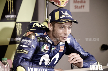 Valentino Rossi: "No creo que haya problema con los neumáticos si la temperatura sube"