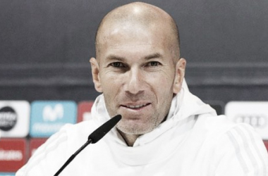 Zidane: &quot;El dibujo táctico no me importa, sí la actitud&quot;