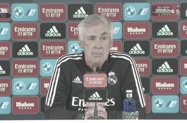 Ancelotti: "Tenemos una plantilla muy buena en todas las posiciones"