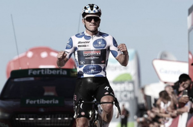 Tercera victoria de etapa de Remco Evenepoel en la Vuelta / Fuente: Soudal Quick-Step